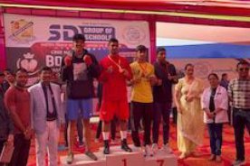 CBSE CLUSTER GAMES - Abhay Malik from grade 10 got silver medal in CBSE cluster and cbse nationals November 19,2023