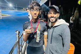 CBSE CLUSTER GAMES - Tushar yadav 1 Bronze medal in Cbse cluster north zone 1 at Greno speed skating club organised by SSS GURUKUL SCHOOL GREATER NOIDA November 7,2023