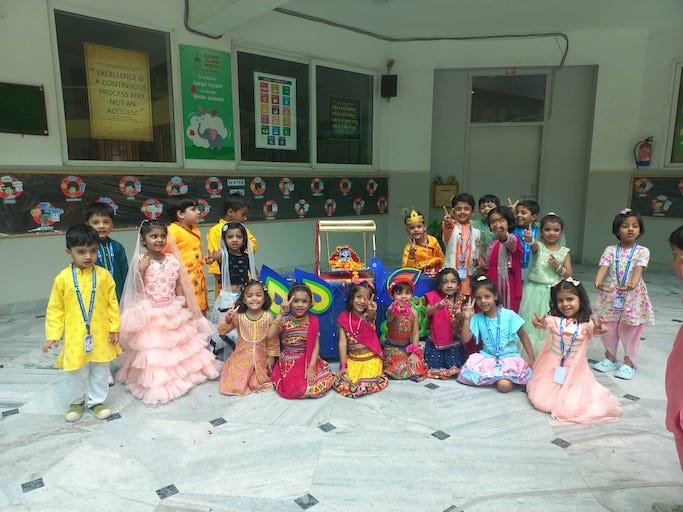 JANMASTHAMI GRADE PRE NURSERY TO 2